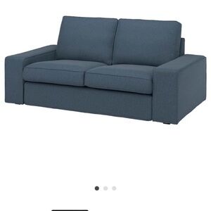 Gunnard Blue Kivik Loveseat Cover